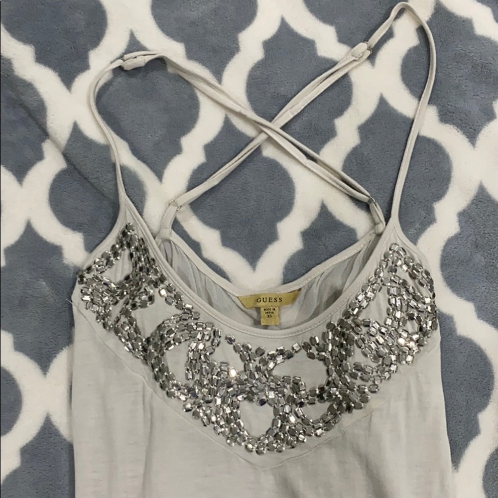 Tank top, skinny strap